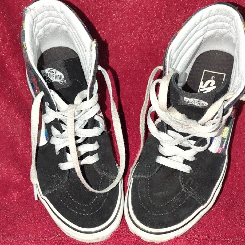 Vans Black and Iridescent High-Tops - Picture 7 of 7